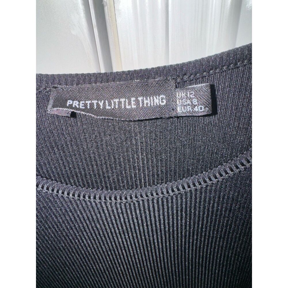 Pretty Little Thing Maxi Dress Sz8 - Picture 2 of 3